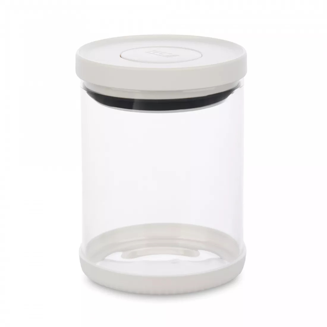 Банка для хранения герметичная с вакуумной крышкой WO Home 1 л, стекло, пластик