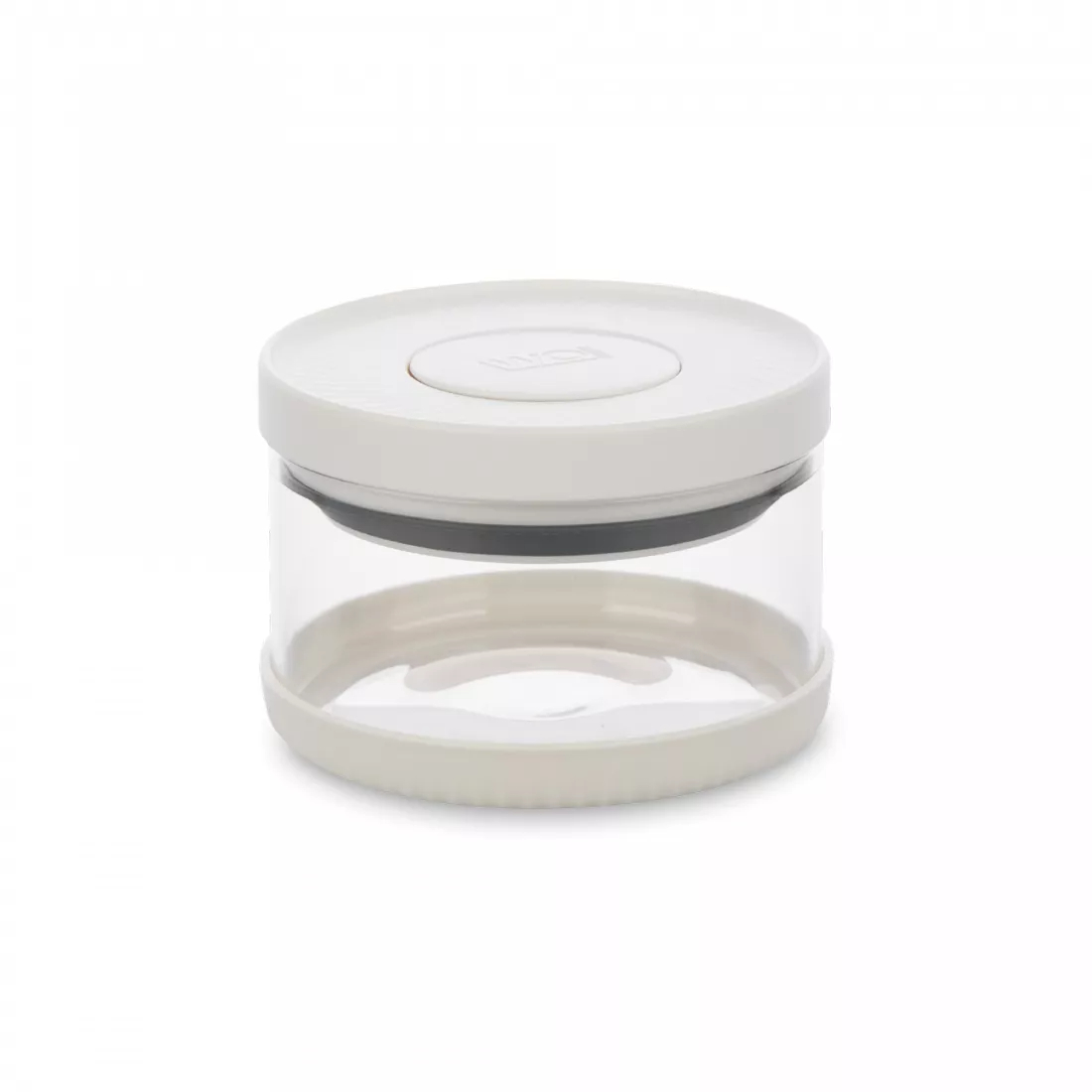 Банка для хранения герметичная с вакуумной крышкой WO Home 350 мл, стекло, пластик