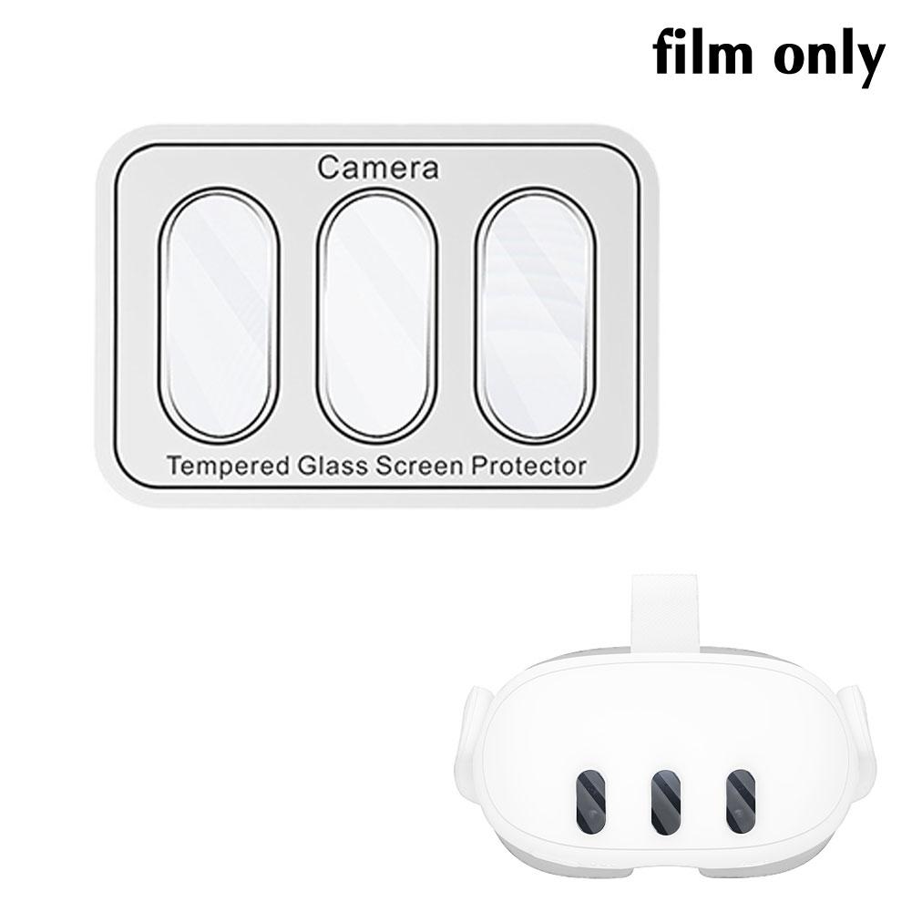 Для Meta 3 закаленное стекло линзовая пленка полупрозрачная олеофобная закаленное стекло защитная пленка для Meta Quest3 закаленное стекло