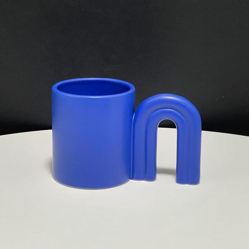 Креативная керамическая кружка с ручкой-дверной ручкой